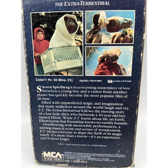E.T. The Extra Terrestrial VHS 1988 - Picture 4 of 9
